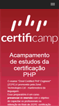Mobile Screenshot of certificamp.com